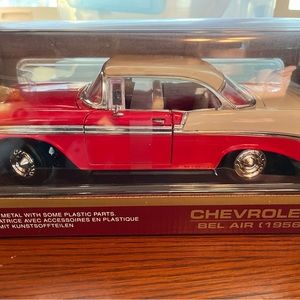 Chevrolet 1956 Bel Air diecast model.